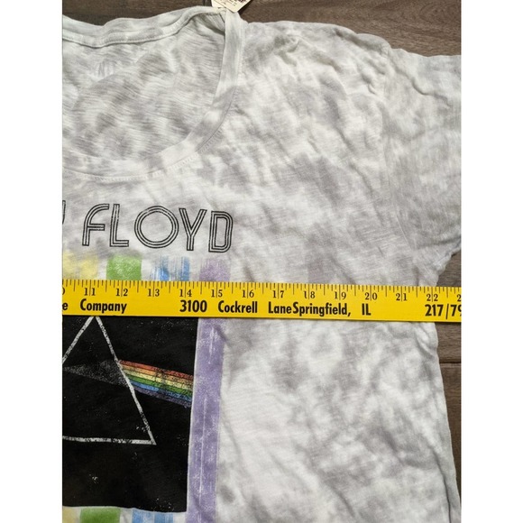 S small new PINK Victoria's Secret Pink Floyd top tee oversized tie dye - Picture 5 of 7